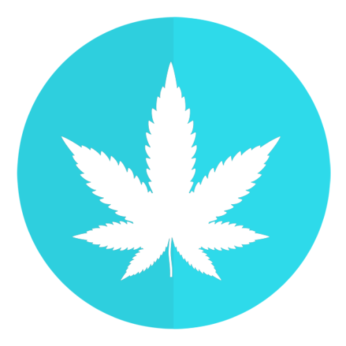 icone cannabis laser